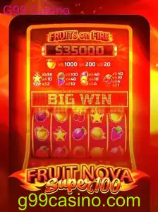 FruitNovaSuper100: Mergulhe na Diversão Clássica com G99 Casino